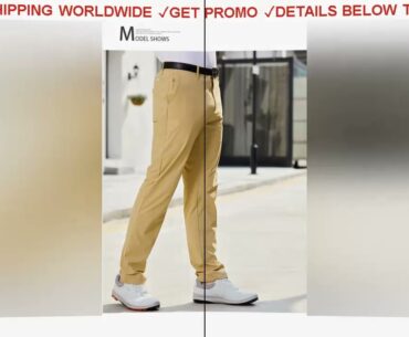 [Cheap] $65 Golf Apparel Men Pants Spring Autumn Full Long Thin Trousers Breathable Moisture Wickin