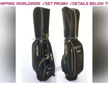 [Sale] $230 New Golf Bag HONMA PU Golf Clubs Bag 9 Inch Golf Standard Bag  in Choice Colour Golf Ca