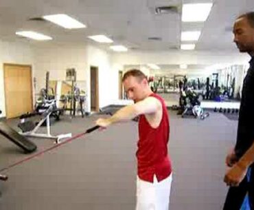 Rear Shoulder / Rotator Cuff Functional Exercise