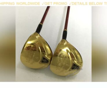 [Cheap] $89.29 New Cooyute Golf Clubs Maruman Majesty Prestigio 9 Golf Fairway Woods 3/15 5/18 Grap