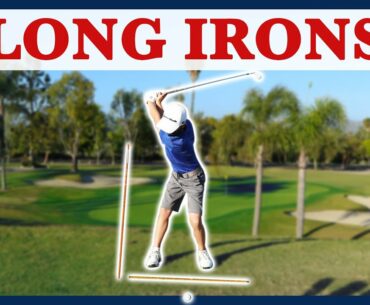 Golf Long Iron Tips - Left Pocket/Right Shoulder
