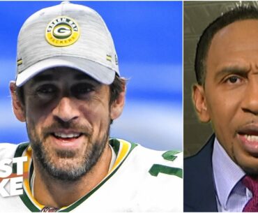 Stephen A.'s fiery reaction to Aaron Rodgers wanting out of Green Bay | First Take