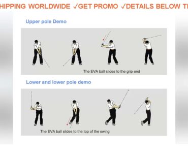 [Cheap] $85.43 Caiton A262 Golf swing trainer golf swing stick magnetic practice stick outdoor begi