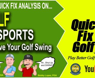 Improve Your Golf Swing with V1 Sports App and Quick Fix Golf