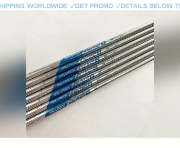 [Promo] $125 New mens Golf shaft N.S.PRO zelos 8 Golf Club shaft 8pcs/lot Golf irons shaft R S flex