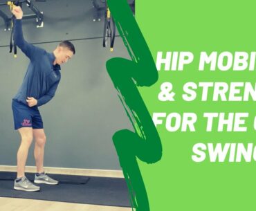 Hip Mobility & Strength for Sway/Slide, Early Extension and Over The Top Golf Swing