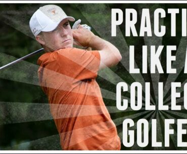 GOLF PRACTICE SCHEDULE USED BY COLLEGE GOLFERS