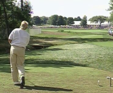 John Daly's Golf Swing Choppy Slow Motion 1991 PGA Championship