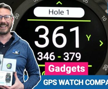 Gadget Guide: GPS Golf Watch Comparison | Skycaddie LX5, Garmin S12 & Shot Scope V3