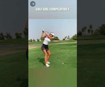 Hailey Ostrom - Golf Girl Compilation 4 , Golf Swing  , Golfer.