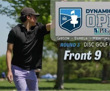 2021 Dynamic Disc Open | RD3 F9 | MPO3 | Gibson, Barela, Meintsma, Hammes