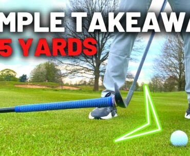 The PERFECT Golf Swing Takeaway drill (CRAZILY SIMPLE!)