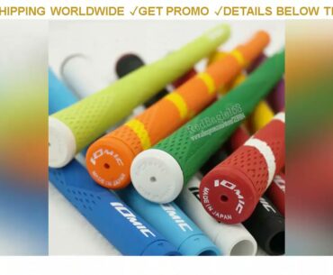 [Deal] $62.4 New  Golf Clubs Grips High Quality Rubber IOMIC Golf Wood Grips 12 Colors In Choice 30