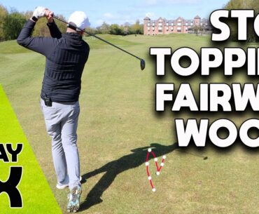 STOP TOPPING YOUR FAIRWAY WOODS | FRIDAY GOLF FIX