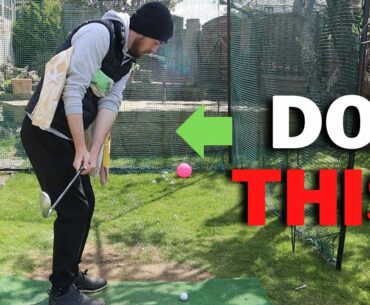 PITCH THE GOLF BALL LIKE A PRO - Never Shank A Pitch Shot Again