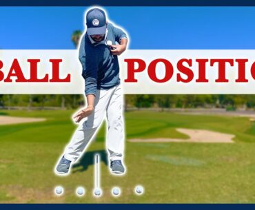 Golf Ball Position In Stance + Confidence Through Preparation