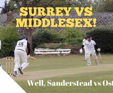 SURREY v MIDDLESEX (Well, Sanderstead vs Osterley): Middlesex Div 1 Club Pay Us an Exciting Visit!