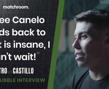 "Work hard and have fun!"- Marc Castro inspired by Canelo training