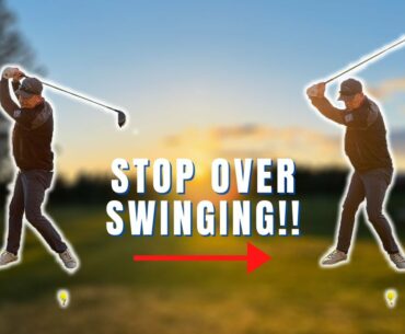 HOW TO STOP the OVER SWING WITH your DRIVER | WISDOM IN GOLF | GOLF WRX |