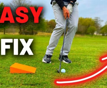 So Many Golfers Make This Weight Shift Fault With Irons! (EASY FIX)