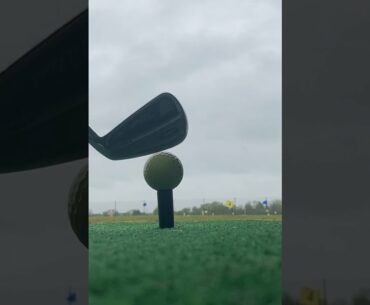 PURE 3-IRON OFF HIGH TEE BALL FLIGHT| LR GOLF | Location: Aintree Golf Centre #Shorts