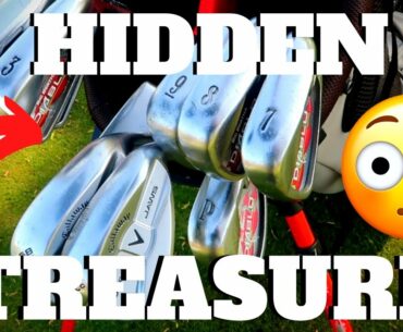 BENEATH THE RUBBISH GOLF CLUBS WAS A LOT OF EPIC FINDS!!