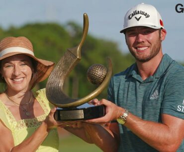 Sam Burns lives childhood dream, wins first PGA Tour event at Valspar Championship