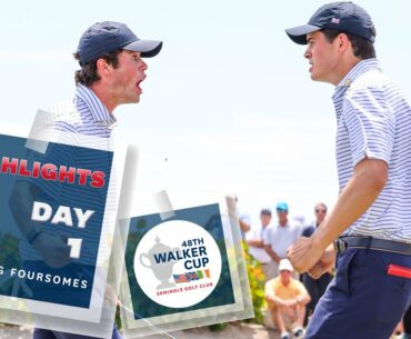Extended Highlights: 2021 Walker Cup Match - Saturday Foursomes