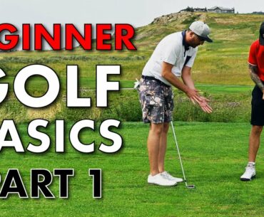 Golf Swing Basics - Golf Lesson For Beginners Part 1 (2021)