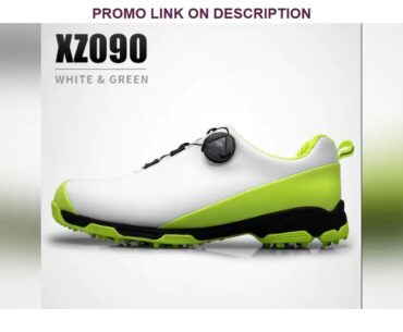 2020 Golf Shoes Men Waterproof Sports Shoes Knobs Buckle Shoes Mesh Lining Breathable Anti-slip Sne
