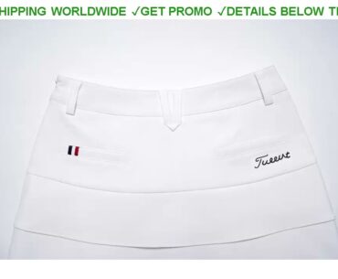 [Cheap] $56 Womens Short Skirts Sports Pleated Skirt Show Thin Fashion Golf Skirt