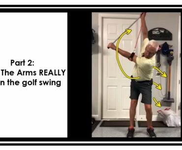 Part 2: What the ARMS REALLY DO In The Golf Swing