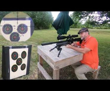 Impact M3 Shooting 50 Yards With FX 18.13 gr. Pellets