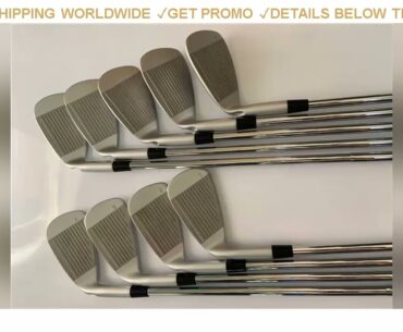 [Cheap] $195 TopRATED 410 Irons 410 Golf Iron Set 410 Golf Clubs 4 9SUW(9PCS) R/S/SR Flex Steel/Gra