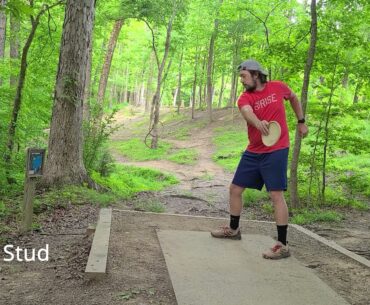 The Scrapyard at Idlewild Park, Matthews, NC; Rec/Intermediate player - short tees - no commentary