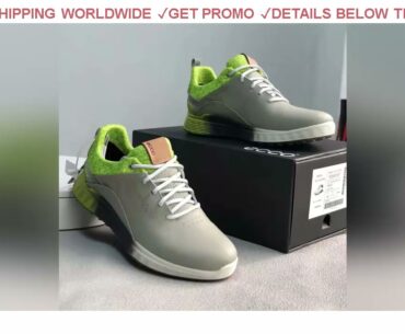 [DIscount] $64.25 Men Golf Shoes Genuine Leather Golf Sneakers High Quality Walking Sneakers Outdoo