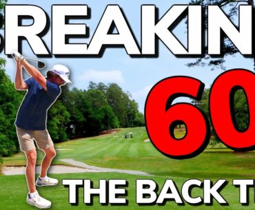 Can I Shoot 59 From the BACK TEES? BEST Ball Striking Round This Year!! | Bryan Bros Golf