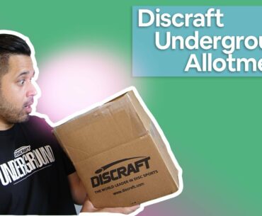 Discraft Underground Allotment Unboxing