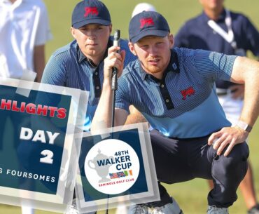 Extended Highlights: 2021 Walker Cup - Sunday Foursomes