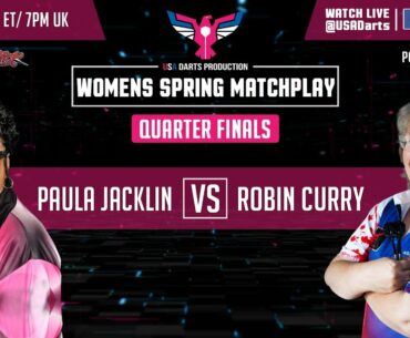 Paula Jacklin vs Robin Curry  | Womens Spring Matchplay | Quarter Final