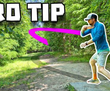 PRO TIP that HELPS ME at Disc Golf