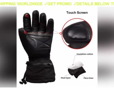 [Promo] $81.95 SAVIOR Electric Heat Glove Outdoor Ski Golf riding Sport Lithium Battery heating