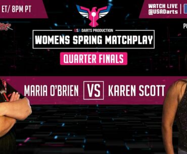 Maria O'Brien vs. Karen Scott | Womens Spring Matchplay | Quarter Final