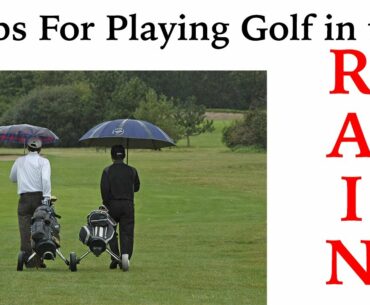 Dr Richard Trammel - Sports Psychologist - 5 Tips For Playing Golf in the Rain + Psychological Tips