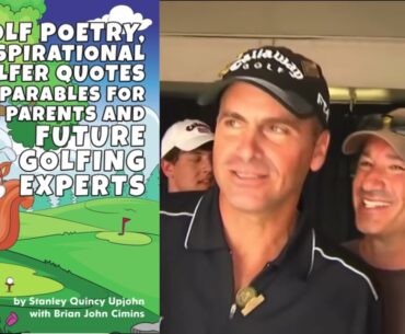 Best Fathers Day Gifts of 2021 - Golf Poetry and Family Golfing Activities Book for Dads #FathersDay