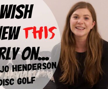 Disc Golf Tips for Beginners Feat. Jo Henderson Disc Golf | Disc Golf Guides