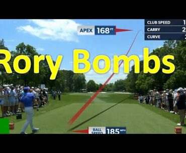 Rory McIlroy Hitting Bombs 2021 Wells Fargo Round 1