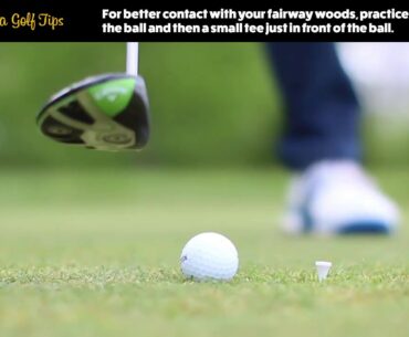 Insta Golf Tips - Solid Fairway Woods