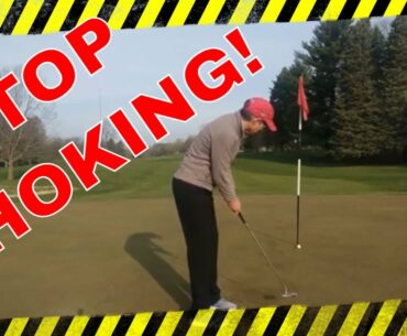 Stop choking at golf
