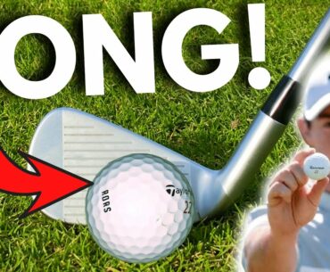 Playing Golf With Rory Mcilroy's NEW BALL | MY LONGEST DRIVE EVER!?